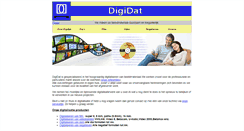 Desktop Screenshot of digidat.be